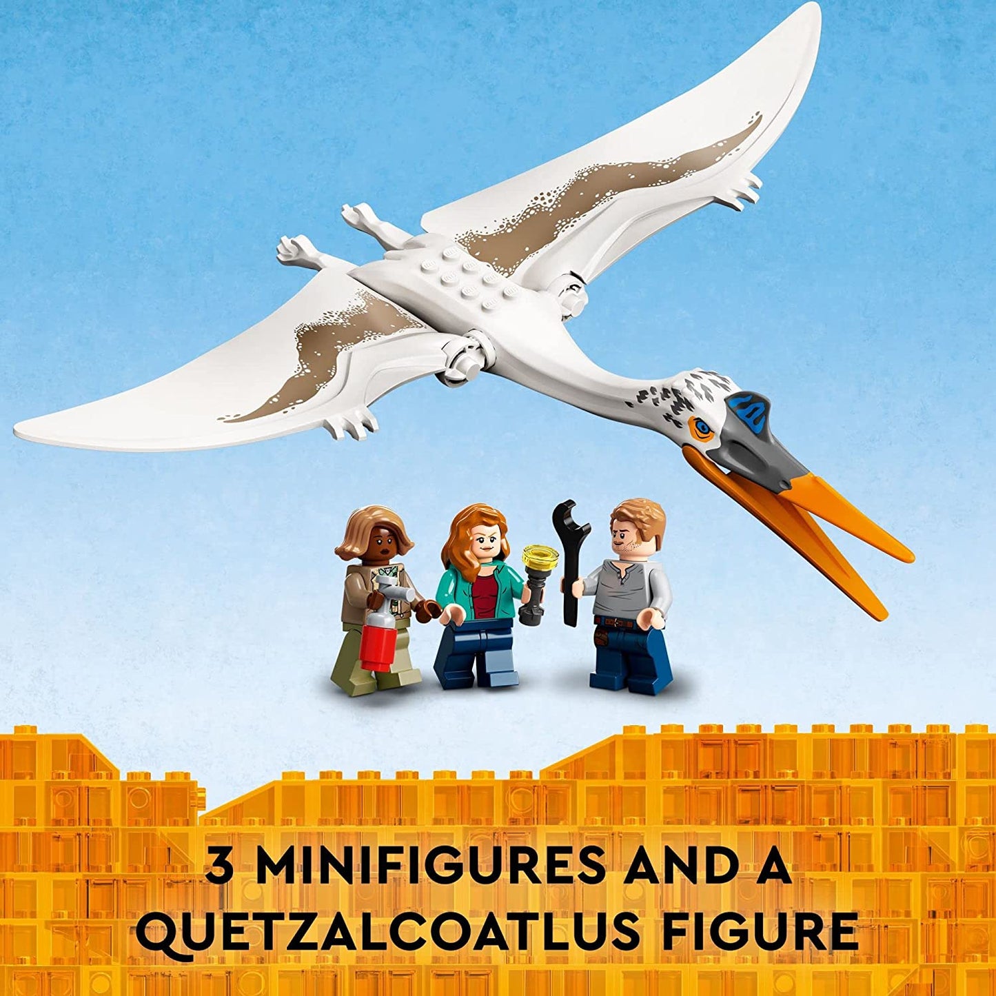 LEGO Jurassic World - Quetzalcoatlus Plane Ambush Set 76947